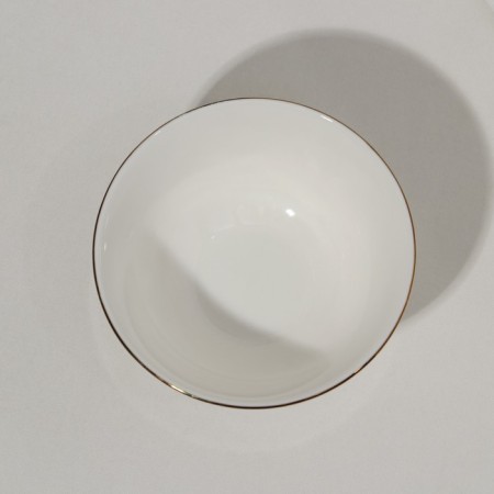Ceramic Golden Line, 180 ml, white, white-1