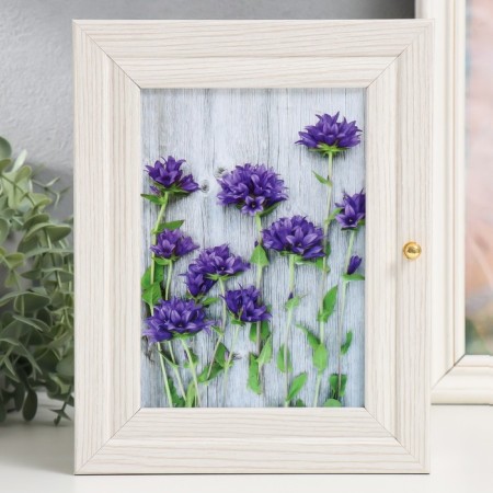 Key "Flower" 19x24 cm milk oak mix-1