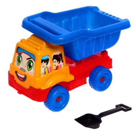 Игрушка Granite truck «Авто грузовик», с совком и грабелькой, цвета МИКС-7