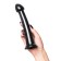 Unrealistic phallimitator Jelly Dildo M Toyfa Basic, TPE, Black Color, 18 cm