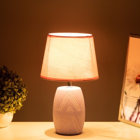 Table lamp "Zoil" E14 40W violet 20x20x34.5 cm Risalux-2