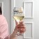 A glass for the wine "Alcoholwitz-Empress", 350 ml, type of drawing: neckline