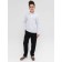 Jumper Pol for the boy Pelican, height 116 cm, white color