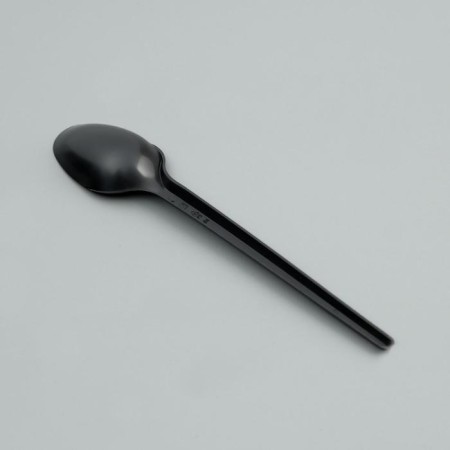 A disposable tea spoon "Black" 12.5 cm-1