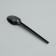A disposable tea spoon "Black" 12.5 cm