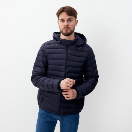 Men's jacket at the zipper Mist, r.54, blue-3