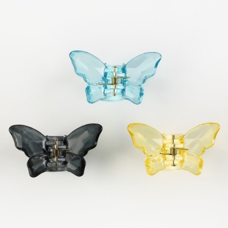 Hair crab 3 pcs. butterflies "Tenderness" 4.5 x 3 x 3 cm-2