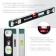 Level Kraftool A-Rate Control 34988-60, mirror eye, accuracy 0.3 mm/m, 600 mm
