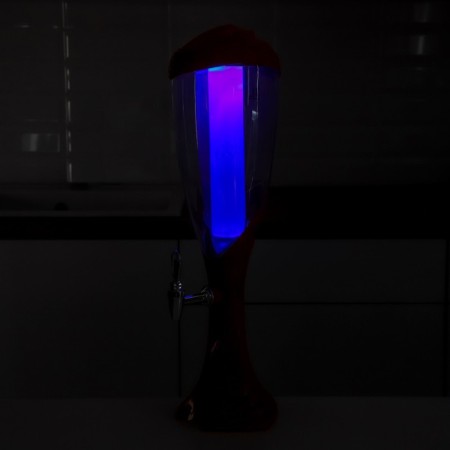 Beer Tower "Babylon", 3 l, red color-8