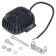 Farah LED rectangular with a clear light. border, 27W, 120x126x65mm, 12/24V