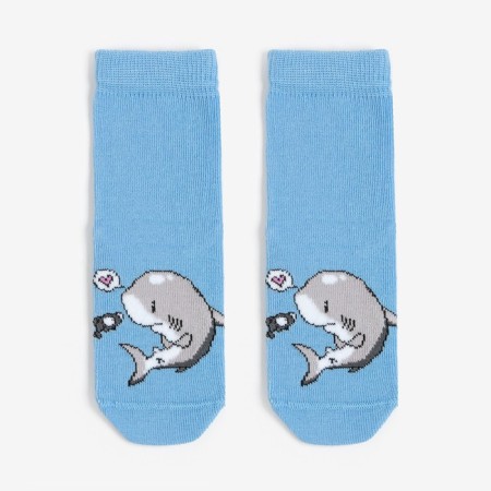 Noski children, blue color, size 16-18