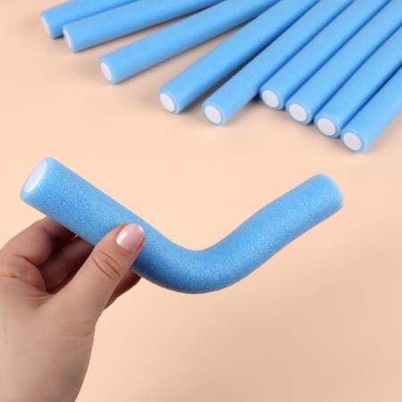 Bigudi "Boomerang", D = 3 cm, 24 cm, 10 pcs, color mix-3