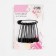 English pins, 37 mm, 10 pcs, black color