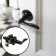 Stiling (fashion 3187), interior, latch, glossy black color