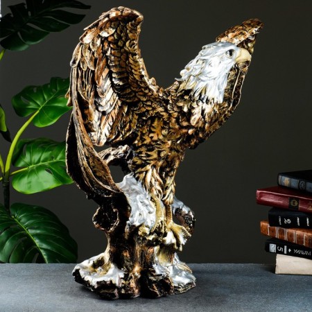 Figure "Eagle Big with Wings" Bronze, 52x37x57cm-1