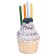 Set of candles for the cake "Happy Birthday", 12 pieces, gravity farz