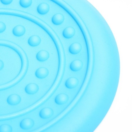 Frisby "UFO", 18.6 cm, hard thermoplastic rubber, blue-3