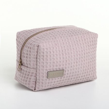 TEXTURA lightning cosmetic bag, pink color-1