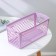 Storage basket "Romano", plastic, 30 × 13.5 × 12 cm, color mix