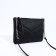 Richet Cross-Boda Bag on a zipper, black color