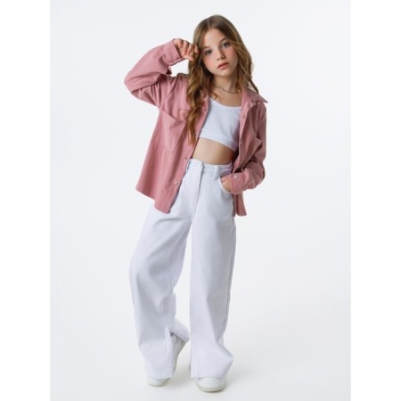 Shirt velvet nursery amababy Velvet, height 140 cm, pink color-8