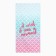 Towel beach Ethel "Mermaid", 70*140 cm, 250g/m2, 100%p/e
