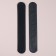 Protective liners from sweat and pollution, set - 10 pcs, on an adhesive base, 24 × 3.7 × 0.1 cm, black color is black
