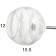Ophelia chandelier 2he27 40W Belo-chromovy 48x26x27 cm Bayerlux