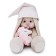 Soft toy "Bunny mi with a pink pillow - unicorn", 23 cm