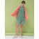 Female T -shirt, size XS, green color