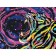 Diamond mosaic with a complete filling on the subframe "Star Tiger", 30 × 40 cm