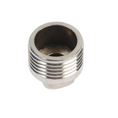 Zein plug, 1/2 ", cork, outer thread, stainless steel-1