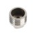 Zein plug, 1/2 ", cork, outer thread, stainless steel
