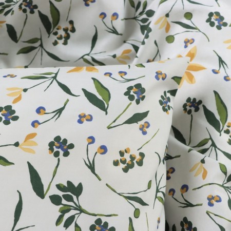 Lovelife bedding set "Field flowers" 200x217cm, 220x240cm, 50x70cm-2 pcs, microfiber, 100% p/e-2