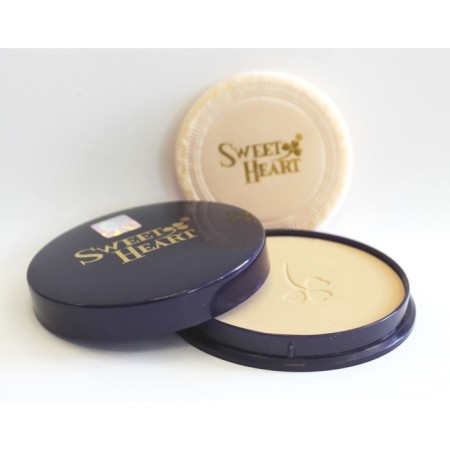 Facial powder compact Sweet Heart, BEIGE TOM-1