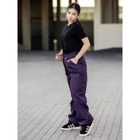 Heater trousers, height 176 cm, eggplant color-2