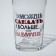 Glass glass for beer "Payl El. Male inscriptions ", 570 ml