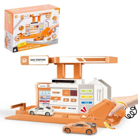 Parking "Building Station", with a display, light and sound