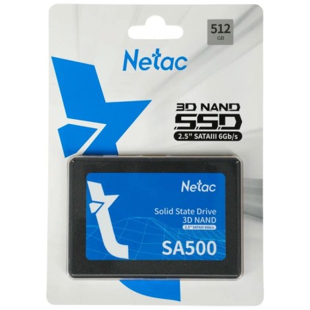 SSD NETAC 2.5 "SA500 512 GB SATA III NT01SA500-512-S3X-3