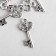 Decor for creativity Metal "Key" silver 2.3x1 cm