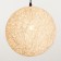 Lamp Bayerlux rattan 1he27 15W white 30x30x130 cm