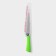 Knife Kitchen shade "Rich", blade 12.5 cm, green color