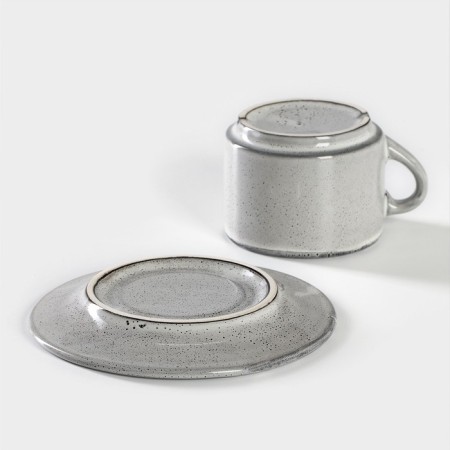 Tea pair Nebbia: a cup 200 ml, h = 6.7 cm, a saucer d = 15.3 cm-3