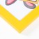 Photo frame MDF 15x21 cm, No. 6 yellow (plastic screen)
