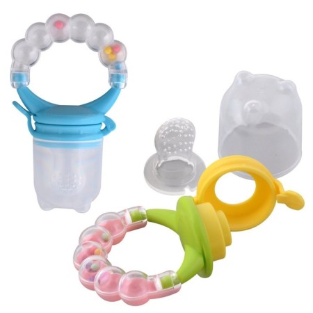 Nibbler children's silicone "beads", from 5 months, color mix-6