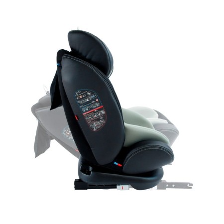 AMAROBABY ST-3, ISOFIX class D, group 0+/1/2/3, Khaki Color-7
