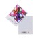Mini-postcard "Happy Birthday!" Multi -colored balls, 9 x 7 cm