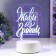 Light "Live without Borders" Led RGB from the network 9.5x11x19.5 cm Risalux