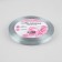 Satin tape, 6 mm × 23 ± 1 m, color platinum color