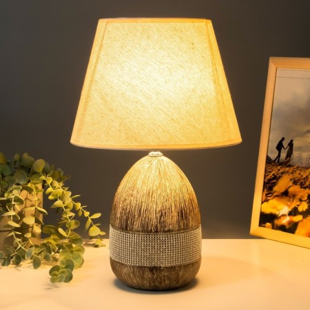Robel table lamp E27 40W brown 25x25x39 cm Risalux-2